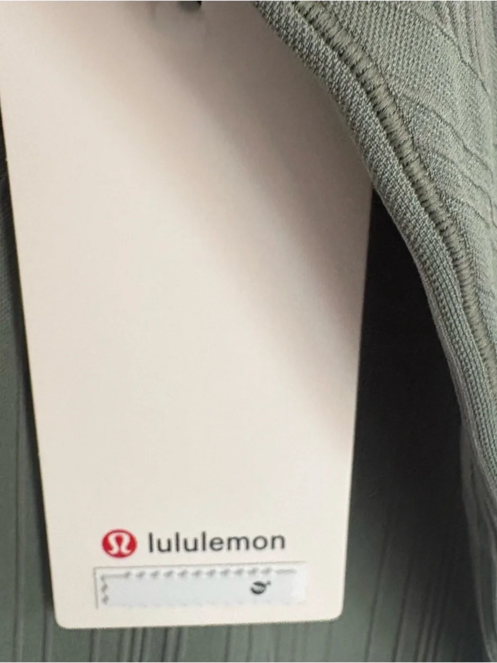LULULEMON Ribbed Rest Less Pullover Size 12 NWT - Picture 3 of 5